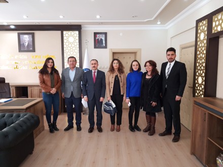 BOZKIR KAYMAKAMI SAYIN OLTAN BAYRAKTAR A İADEİ ZİYARETTE BULUNDUK